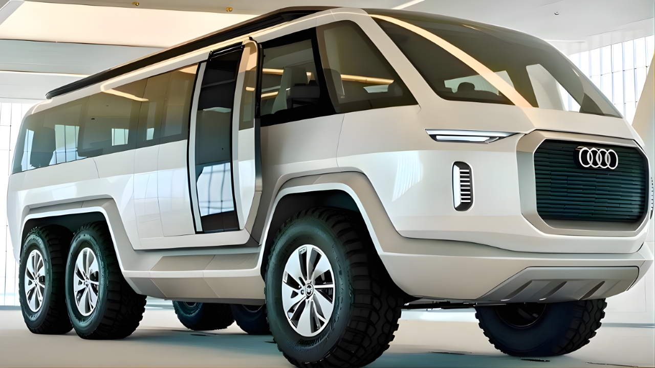 2026 Audi Camper Van Unveiled : Luxury Motorhome With Bold Design and Advanced Features