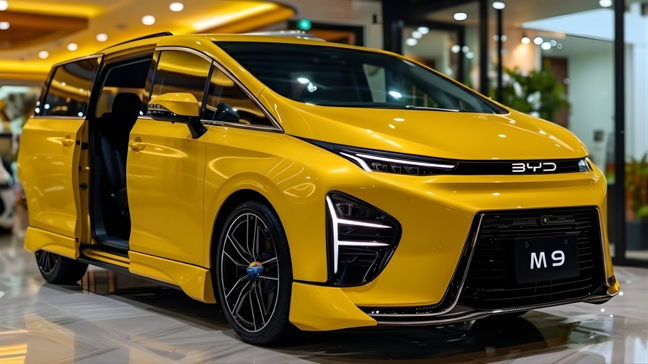 2026 BYD M9 Unveiled : Affordable Luxury Van With Premium Features, Range and Price