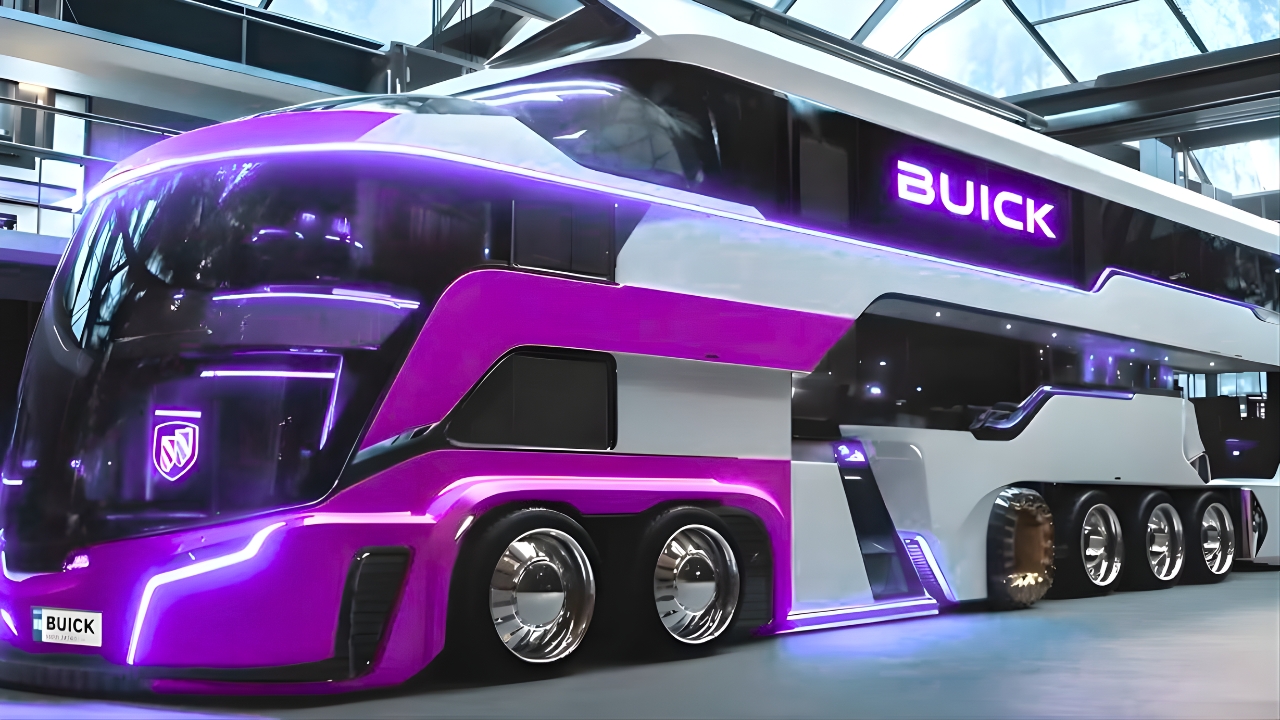 2026 Buick Motorhome Revealed : Ultra Luxury Hybrid RV with 480HP and $1.5M Starting Price