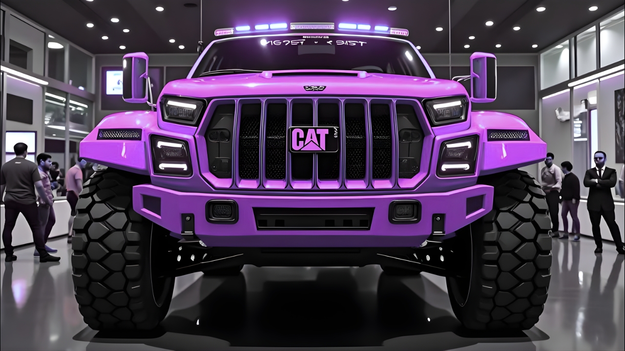 2026 Caterpillar Pickup Unveiled : Heavy-Duty Beast With Extreme Power, Futuristic Design & Next-Gen Performance