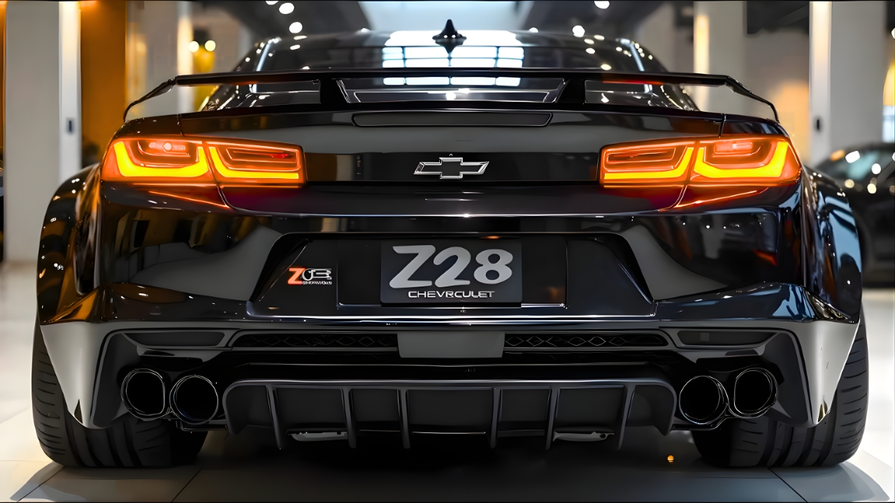 2026 Chevy Camaro Z28 Revealed : 670HP V8 Muscle Car Returns with Modern Upgrades