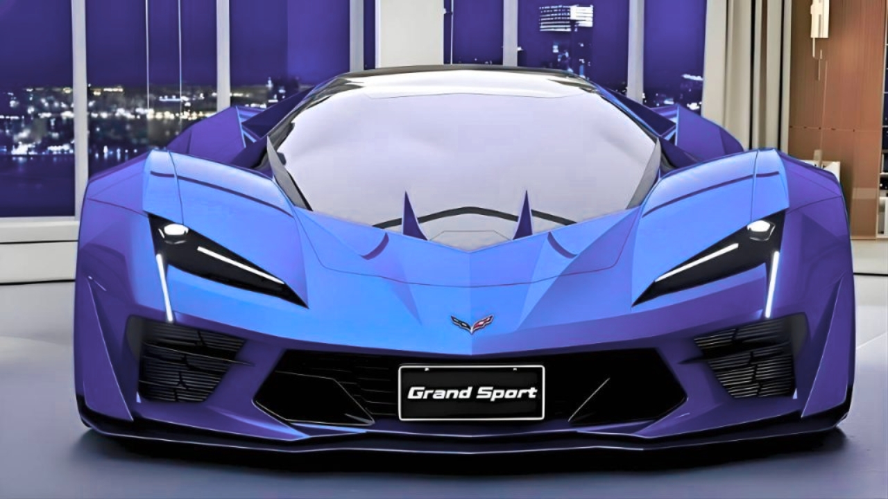 2026 Corvette Grand Sport Unveiled : Brutal Power, Bold Design & Next-Gen Features