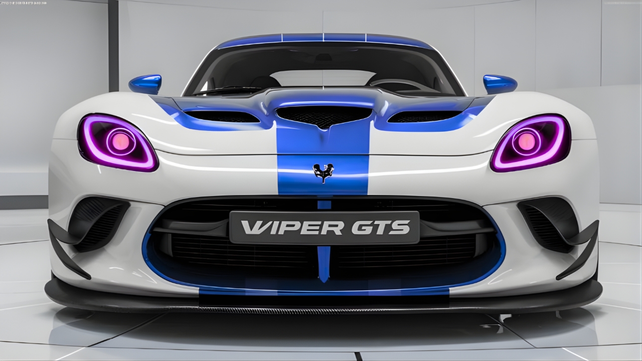 2026 Dodge Viper GTS Concept Launch : American Supercar with Next-Gen Engineering and $189,000 Price
