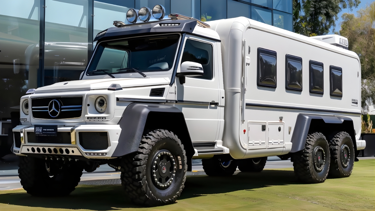 2026 MatildaXplorer 6×6 Camper Unveiled : Extreme Off-Road Luxury RV for Ultimate Adventure