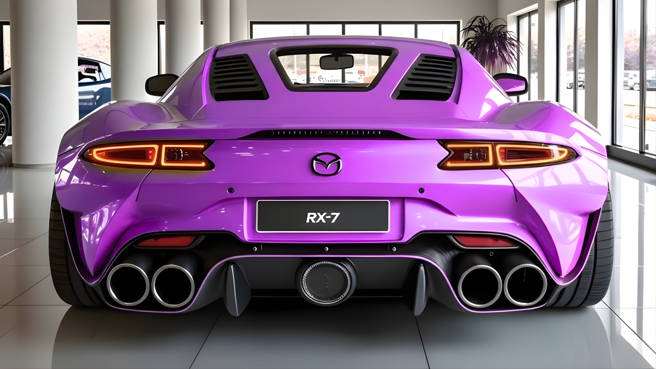 2026 Mazda RX-7 Unveiled : Legendary Rotary Engine Returns With Unmatched Performance
