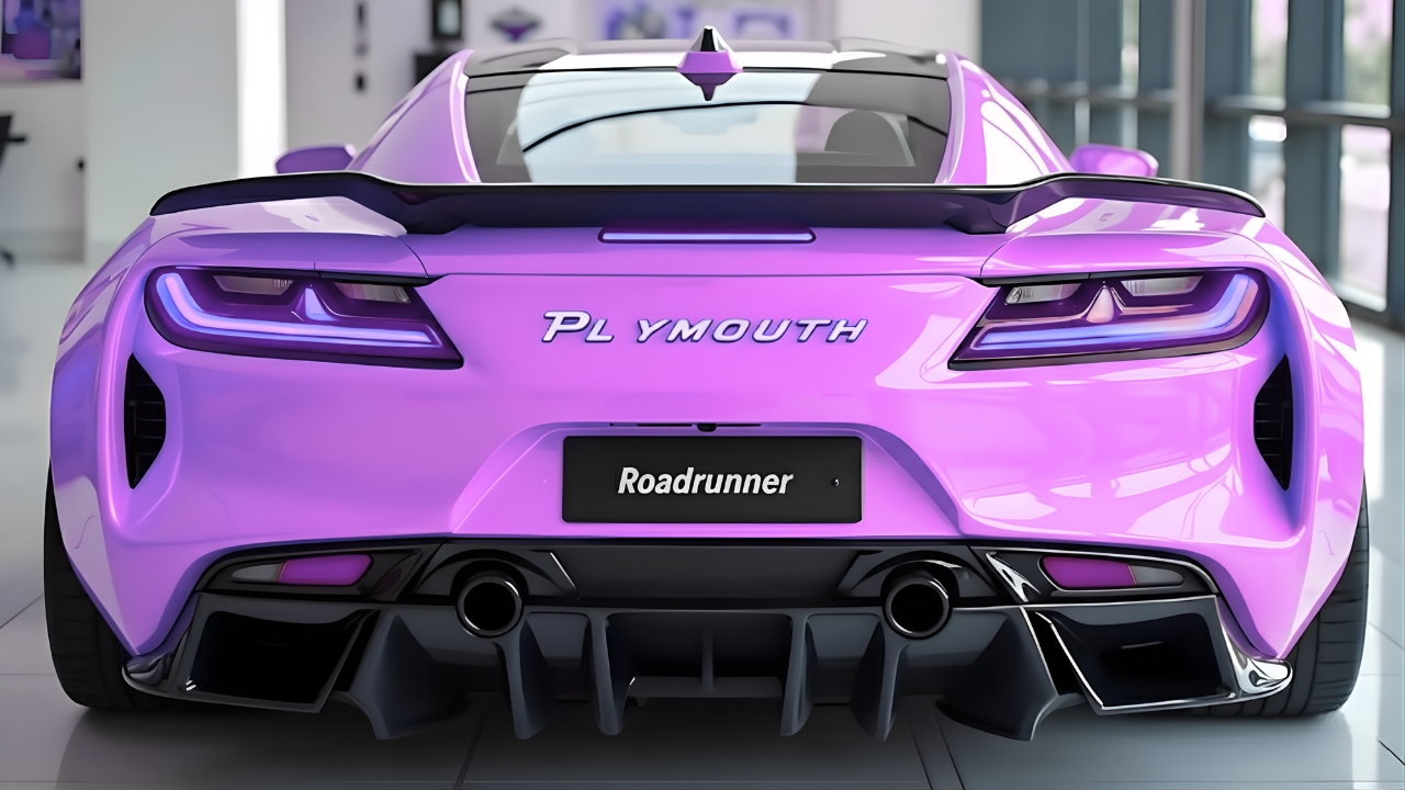 2026 Plymouth Roadrunner Revealed : Iconic Mopar Muscle Car Returns with Next-Gen Performance