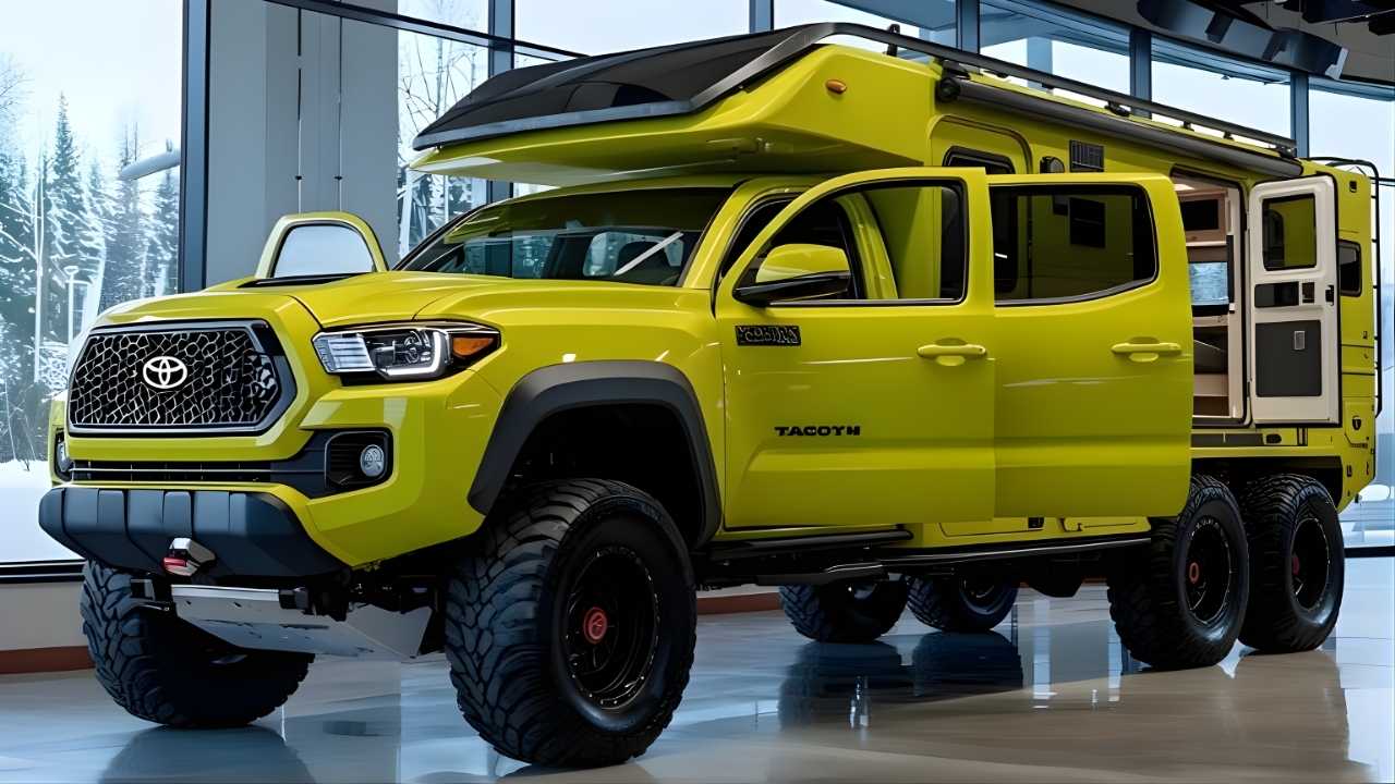 2026 Toyota Tacoma Motorhome Unveiled: Ultimate Off-Road Luxury Camper for Every Adventure