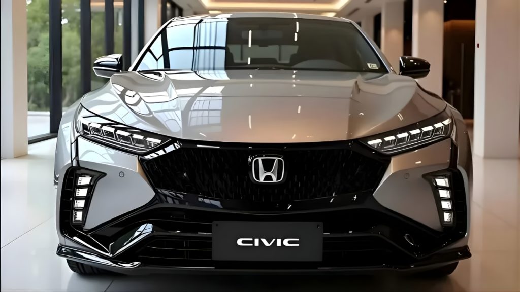 Honda Civic 2025 Hybrid First Look : Sporty Design, Efficient Performance and Premium Sedan Features