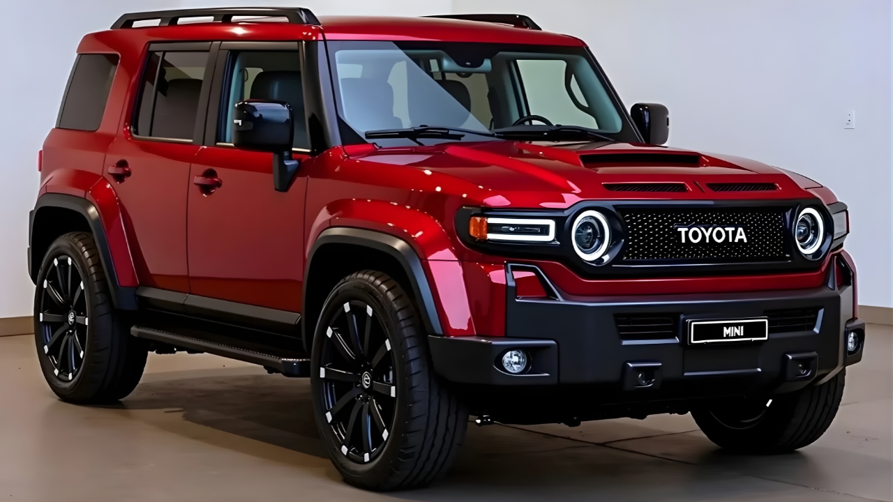 Toyota Mini Land Cruiser 2026 Unveiled : Rugged Compact SUV with 7 Seats and Smart Technology